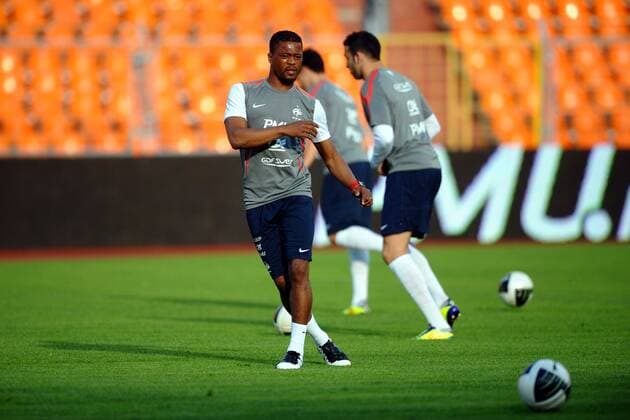 Training - Equipe de France - Patrice EVRA - - xEDFxAnthonyBibardxFEPx 