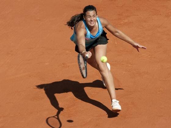 June 2, 2011 Marion Bartoli of France, in action, during her semifinal at the French Open, played at Stade Roland Garros, Paris France Tennis: JUN 02 French Open Icon250060211026 EDITORIAL USE ONLY
