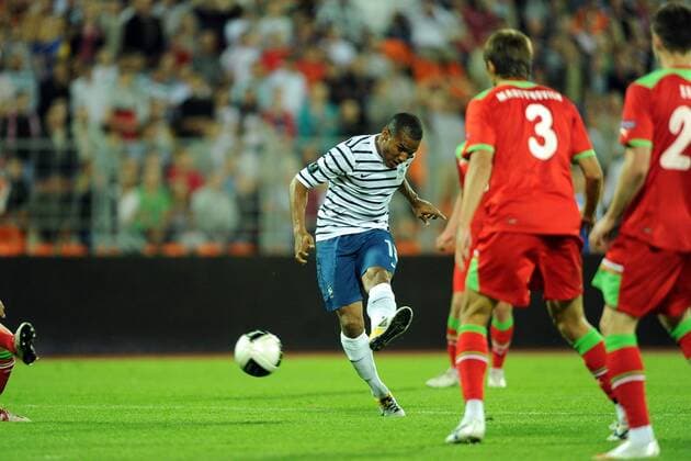 EM Qualifikation in Minsk, Weißrussland vs. Frankreich --- Florent MALOUDA erzielt das 1:1 -  AnthonyBibardFEP o0 Tor