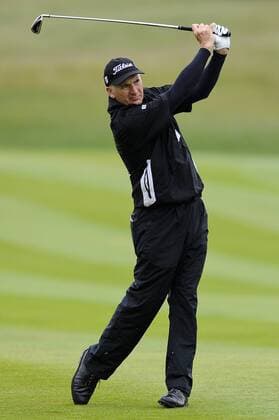 05.06.2011 Day four of the SAAB Wales Open Golf from Celtic Manor. Phillip PRICE (WAL) in action on the fairway of the 1st hole during the fourth and final round on the Twenty Ten course. xRoganxThomsonx  ActionPlus11179393 Content restricted for UK based newspaper