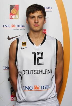 Basketball Königs-Wusterhausen 05.06.2011 U20 Länderspiel - Maximilian Kleber (Deutschland, No.12)