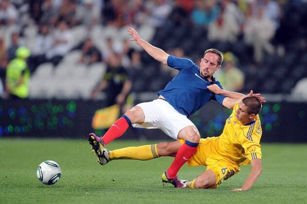 Franck RIBERY (FRA) - Yevhen KHACHIRIDI (UKR) - FRA - UKR xAnthonyBibardxFEPx 