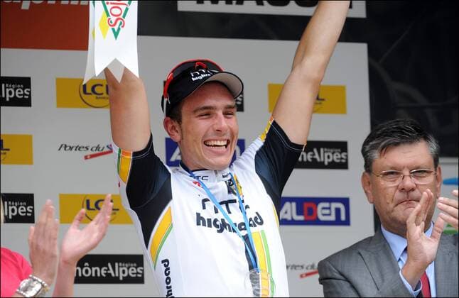 JOHN DEGENKOLB ( GER HTC HIGHROAD ) - Criterium du Dauphine Libere - Etappe 4 - La Motte Servolex Macon - 09.06.2011 - xPhotoNewsx  o0 Siegerehrung Etappensieg