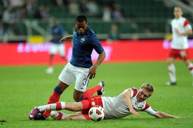 Länderspiel - Polen - Frankreich in Warschau - Patrice EVRA - Jakub - Kuba - Blaszczykowski- Länderspiel - Polen - Frankreich - AnthonyBibard - 