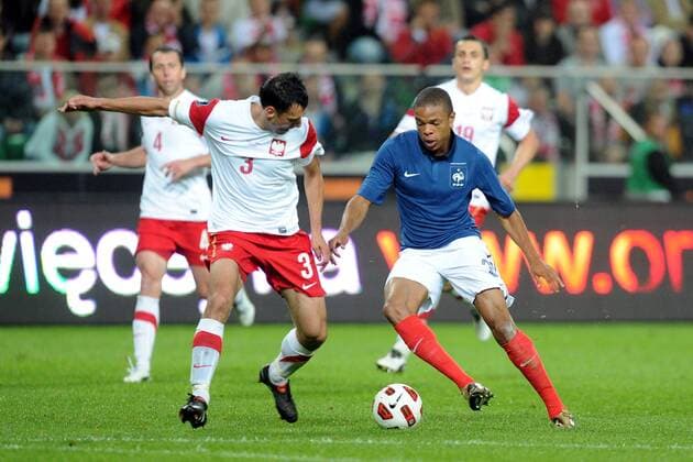 Länderspiel - Polen - Frankreich in Warschau - Loic REMY - Grzegorz WOJTKOWIAK - Länderspiel - Polen - Frankreich - AnthonyBibard - 