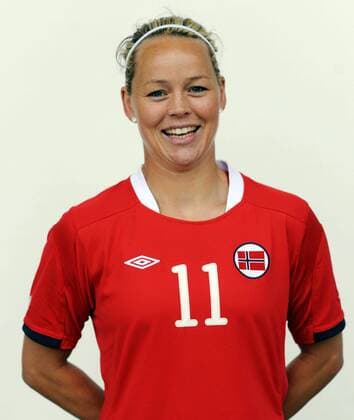 Football 10.06.2011, Porträttermin Nationalteam Norwegen: Leni Larsen Kaurin 