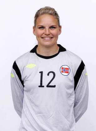 Football 10.06.2011, Porträttermin Nationalteam Norwegen: Erika Skarbö 