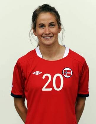 Football 10.06.2011, Porträttermin Nationalteam Norwegen: Ingrid Ryland 