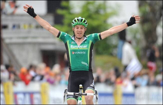 Christophe Kern (FRA Europcar) Cyclisme : Criterium du Dauphine libere - Etape 5 - Parc des oiseaux Les gets - 10.06.2011 - PhotoNews Panoramic 