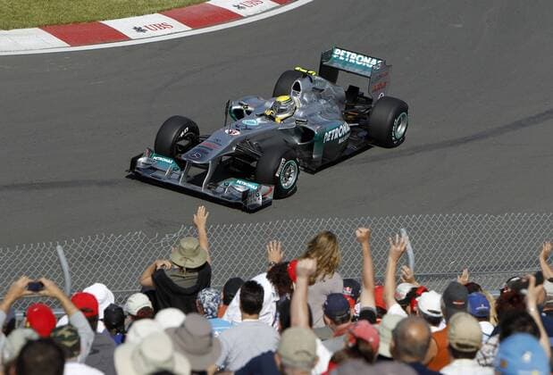 Motorsports: FIA Formula One World Championship 2011, Grand Prix of Canada, 08 Nico Rosberg (GER, Mercedes GP Petronas F1 Team), xHOCHxZWEIx