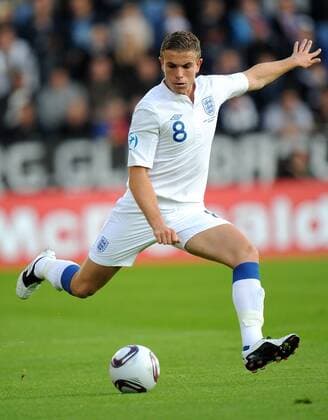 FUSSBALL UEFA U21-EUROPAMEISTERSCHAFT 2011 GRUPPE B Spanien - England 12.06.2011 Jordan Henderson (England) 