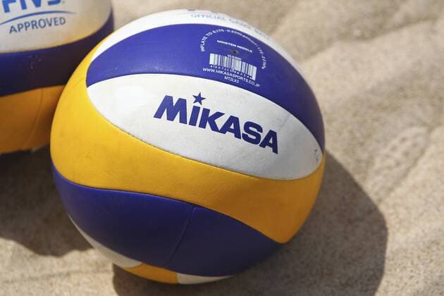 Day one of the Beach Volleyball World Championships from Rome - Mikasa ball - xEmanuelexPennacchiox  ActionPlus11182327 Content restricted for UK based newspaper