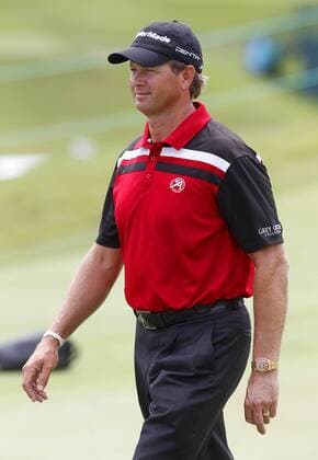 13 JUN 2011: Retief Goosen during practice for the 2011 United States Open at the Congressional Golf Course in Bethesda, MD. PGA Golf Herren JUN 13 US Open - Practice Round Icon357110613009 EDITORIAL USE ONLY