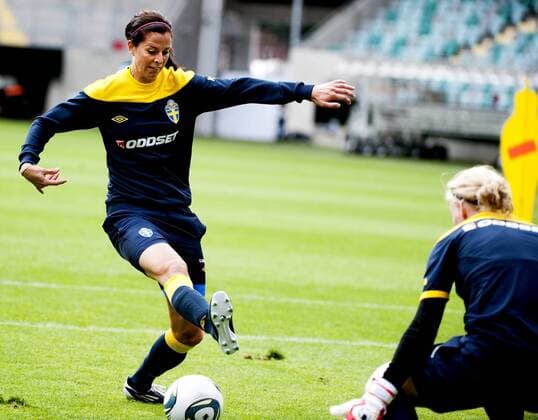 15.06.2011, Göteborg - Training Schweden 2011 - Lotta Schelin --- KOD 0300003 