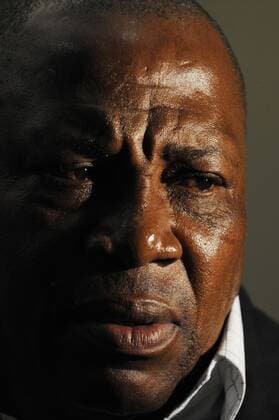 2012 London Olympic Qualifier: South Africa U 23 team announcement JOHANNESBURG, SOUTH AFRICA - JUNE 14, Ephraim Shakes Mashaba during the South Africa U 23 team announcement at SAFA House on June 14, 2011 in Johannesburg, South Africa Gallo896218