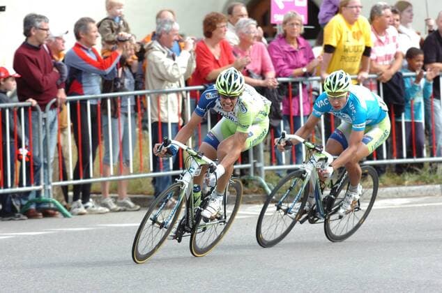 Tour de Suisse, 8. Etappe, Tubach - Schaffhausen --- Daniel Oss, Peter Sagan (beide Liquigas Cannondale) 