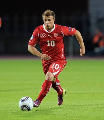 FUSSBALL UEFA U21-EUROPAMEISTERSCHAFT 2011 GRUPPE A 18.06.2011 Schweiz - Weissrussland Xherdan Shaqiri (Schweiz) 