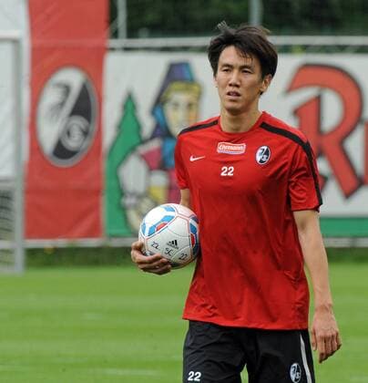 Freiburg, 20.6.2011 Fussball 1. Bundesliga Saison 2011 12 SC Freiburg, 1. Training in der neuen Saison 2011 2012: Kisho YANO