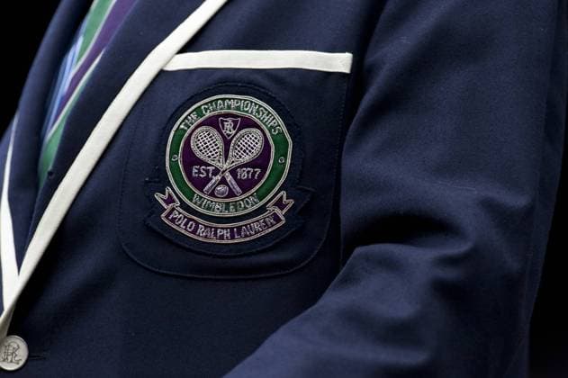 Tennis: Wimbledon Championship 2011, Jacket of linesman, Wimbledon Lawn Tennis Championships, June 20, 2011 in London, England. xHOCHxZWEIx o00 Polo Ralph Lauren Wirtschaft