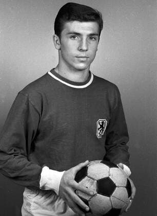 Porträt Klaus Fischer - TSV München 1860, 1968 1969 o0 1 BL, Aufnahmedatum geschätzt