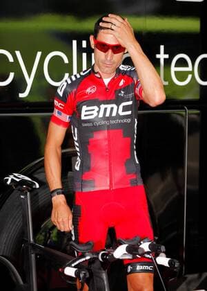11.06.2011 Lugano SUI Herren Radsport Tour de Suisse 2011 Einzelzeitfahren Prolog Lugano - Lugano George Hincapie USA BMC Racing Team 