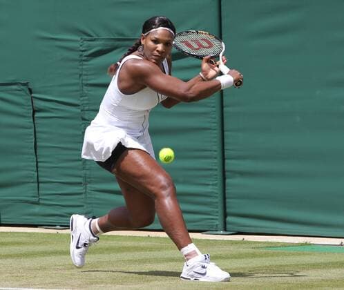 23.06.2011 Serena Williams(USA) 7 Ladies Singles 2nd Round - The Championships, Wimbledon Day 3 at at the All England Lawn Tennis and Croquet Club, London. xKieranxGalvinx  ActionPlus20110657 Content restricted for UK based newspaper
