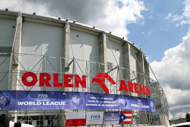 VOLLEYBALL , FIVB MEN S WORLD LEAGUE 2011 , GROUP PHASE , POLAND - Pictured: ORLEN ARENA 