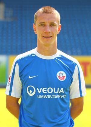 Marek Mintal Fussball Fußball zweite 2.Bundesliga Herren Saison 2011 12 28.06.2011 FC Hansa Rostock Mannschafts und Portraittermin Portrait Porträt Porträt Einzelbild close up
