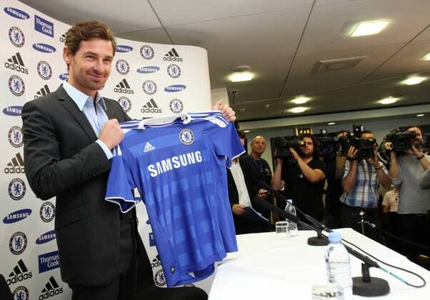 Andre Villas-Boas is introduced to the media as the new Chelsea manager Press Conference Press Conference - Chelsea 29th June , 2011 EDITORIAL USE ONLY. No use with unauthorised audio, video, data, fixture lists, club league logos or live services. Online in-match use limited to 120 images, no video emulation. No use in betting, games or single club league player publications.