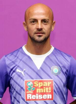 Aue , 30.06.2010 , Fussball , 2.Bundesliga , FC Erzgebirge Aue , Teampräsentation Saison 2011 2012 , , Skerdiliad Curri ,