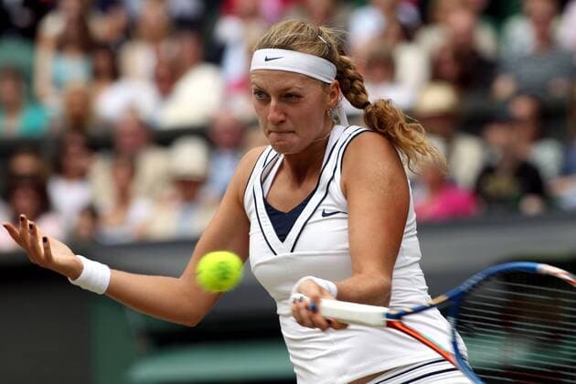 London Wimbledon 2011 Day10 Petra Kvitova CZE.