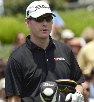 July 2, 2011 - Newtown Square, PA, USA - TROY MATTESON prepares to tee off to start his third round play at the AT&T National, held at the Aronimink Golf Club in Newton Square Pa 2011 AT&T National - ZUMArf1