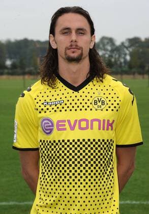 04-07-2011, Fussball, 1. Bundesliga, Saison 2011-2012, Offizieller Porträttermin von Borussia Dortmund, Neven Subotic (Borussia Dortmund) BVB