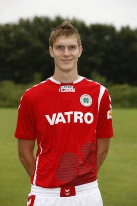 Fussball-3.Bundesliga, Saison 2011 2012 -Mannschaftsvorstellung Rot-Weiß Oberhausen im Hotel Klosterpforte in Harsewinkel-Marienfeld am 04.07.2011.Herren,hoch,Porträt,Einzelbild,Fotoshooting, Kevin Corvers