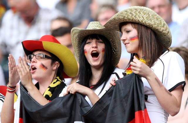 FIFA Frauen Weltmeisterschaft 2011 - Mönchengladbach , 050711 , FIFA Frauen Weltmeisterschaft 2011 Womens Worldcup 2011 , Gruppe A , deutsche Fans
