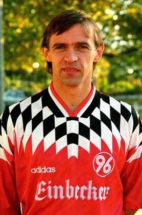 Alexander Borodjuk bei Hannover 96 - hier am 03.11.1995