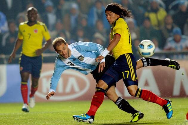 Santa Fe, Argentina - Colombia, Pablo Zabaleta-Dayro Moreno 