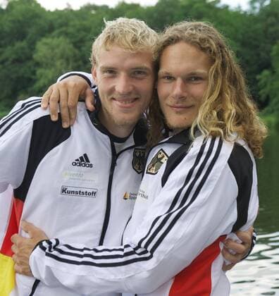 Kanurennsport Kienbaum 05.07.2011 Nationalteam Deutschland Kajak Herren Martin HOLLSTEIN Paul MITTELSTEDT