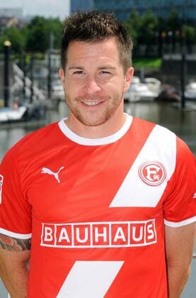 Fussball, Fototermin zur Bundesliga-Saison 2011 2012: Fortuna Düsseldorf: Christian Weber.