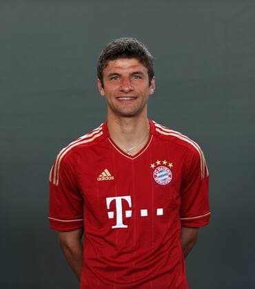FUSSBALL 1. BUNDESLIGA SAISON 2011 2012 12.07.2011 Fototermin beim FC Bayern München Thomas Mueller (FC Bayern München) xxNOxMODELxRELEASExx 
