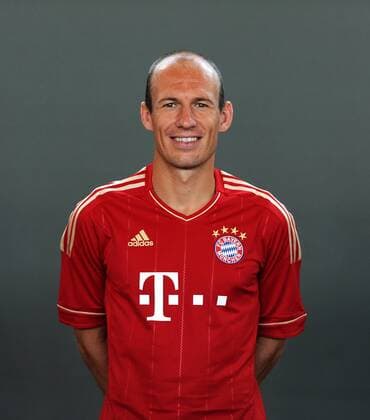 FUSSBALL 1. BUNDESLIGA SAISON 2011 2012 12.07.2011 Fototermin beim FC Bayern München Arjen Robben (FC Bayern München) xxNOxMODELxRELEASExx 