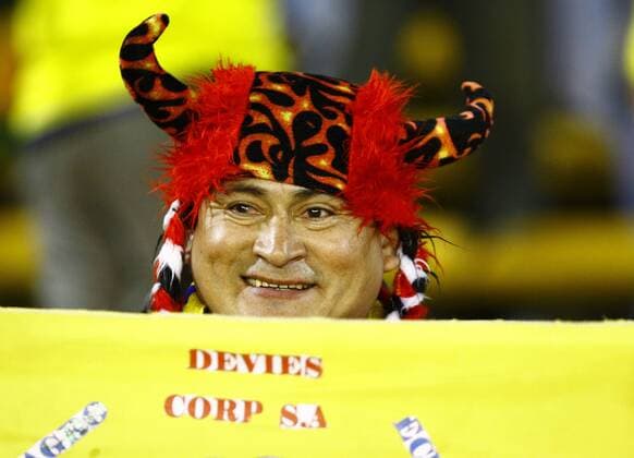 Fan von Ecuador --- Cordoba x(181)xLuizxFernandoxMenezesx xFox  (5241) o0 Kopfbedeckung Teufel