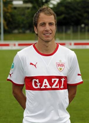 Tobias Rathgeb . Fototermin VfB Stuttgart II, Fussball-3. Liga 2011-2012.