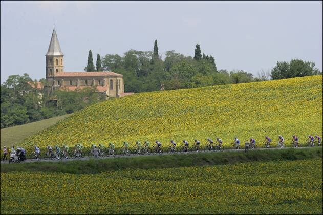 peleton Cyclisme : Tour De France - Etape 12 - Gugnaux - Luz-Ardiden - 14 07 2011 xPhotoNewsx -  o00 Sportstätte
