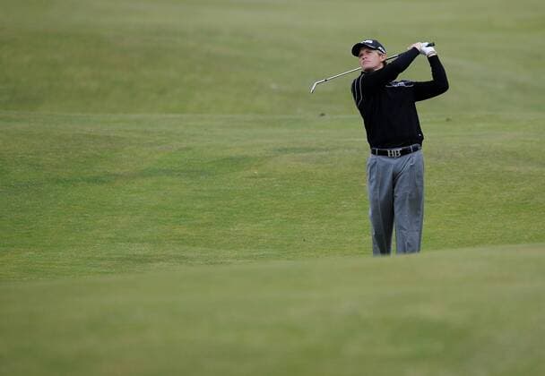 Golf - The Open 2011 - Royal St George s Tom Lewis (GBR) in action at Royal St George s, Sandwich 
