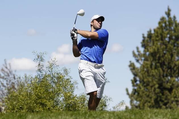 14 July 2011: Tim Tebow, NFL American Football Herren USA Quarterback for the Denver Broncos during the first round of the American Century Championship at the Edgewood Country Club in Lake Tahoe, NV. GOLF: JUL 14 American Century Championship - First Round Icon165621 EDITORIAL USE ONLY