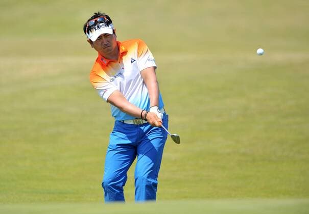 Golf - The Open 2011 - Royal St George s - Day 2 YE Yang (KOR) in action at Royal St George s, Sandwich 