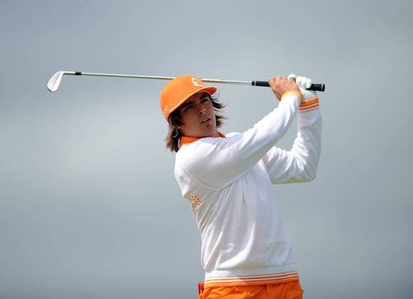 Golf - The Open 2011 - Royal St George s - Day 4 Rickie Fowler of USA in action on day four at Royal St George s , Sandwich 