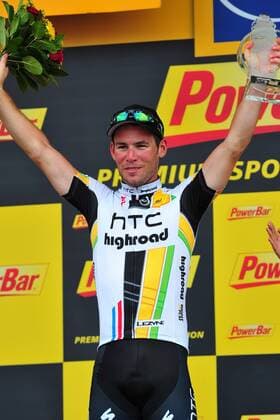 Etappe 15, Limoux - Montpellier, Htc - High Road 2011, Mark Cavendish, Montpellier  o0 Siegerehrung