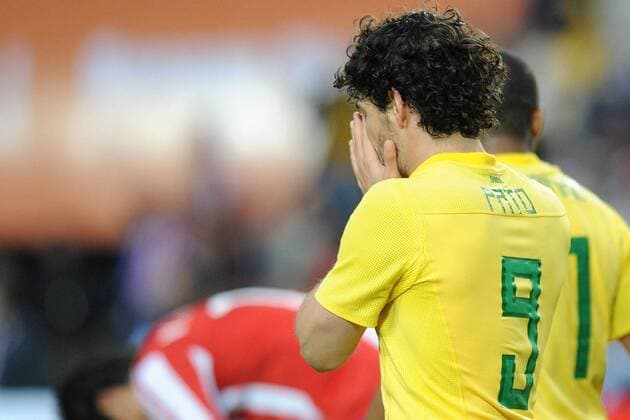 Nz La Plata 17 07 2011 - Copa America 2011 Brasilien-Paraguay --- delusione Alexandre Pato 